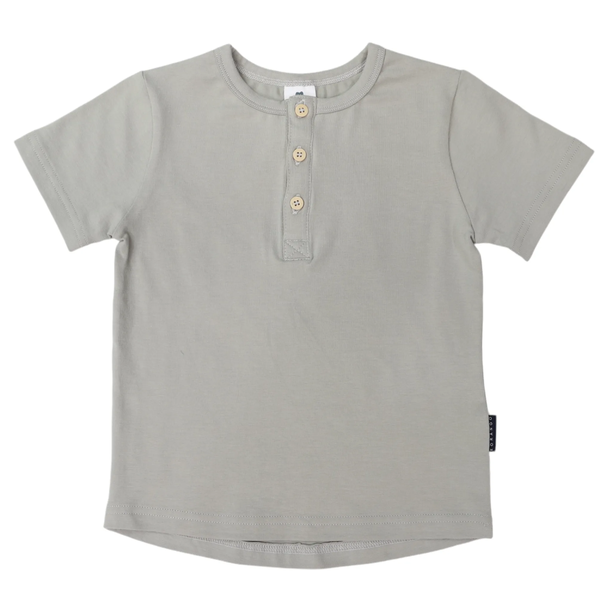 Henley Tee Sage Green
