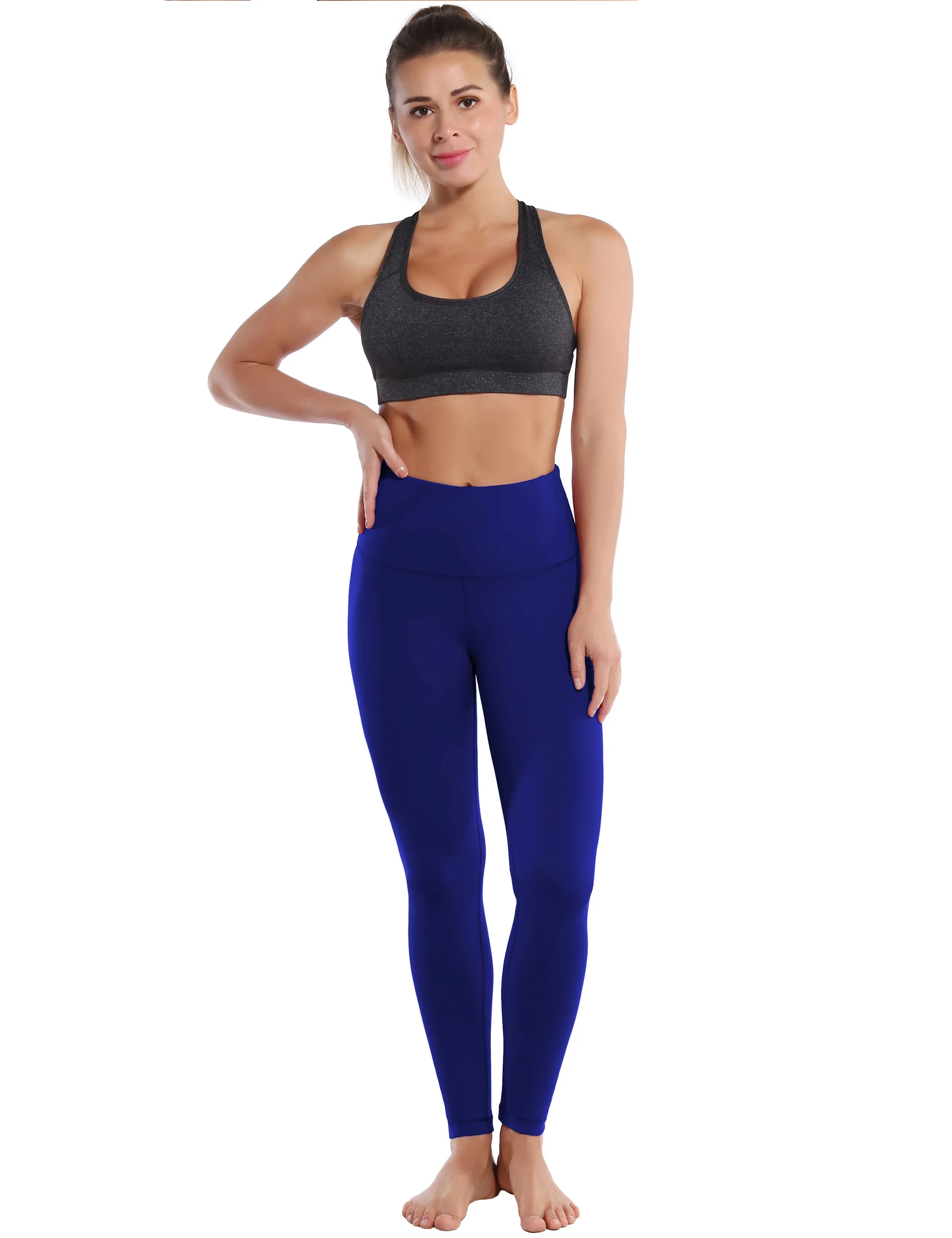 High Waist Golf Pants navy_Golf