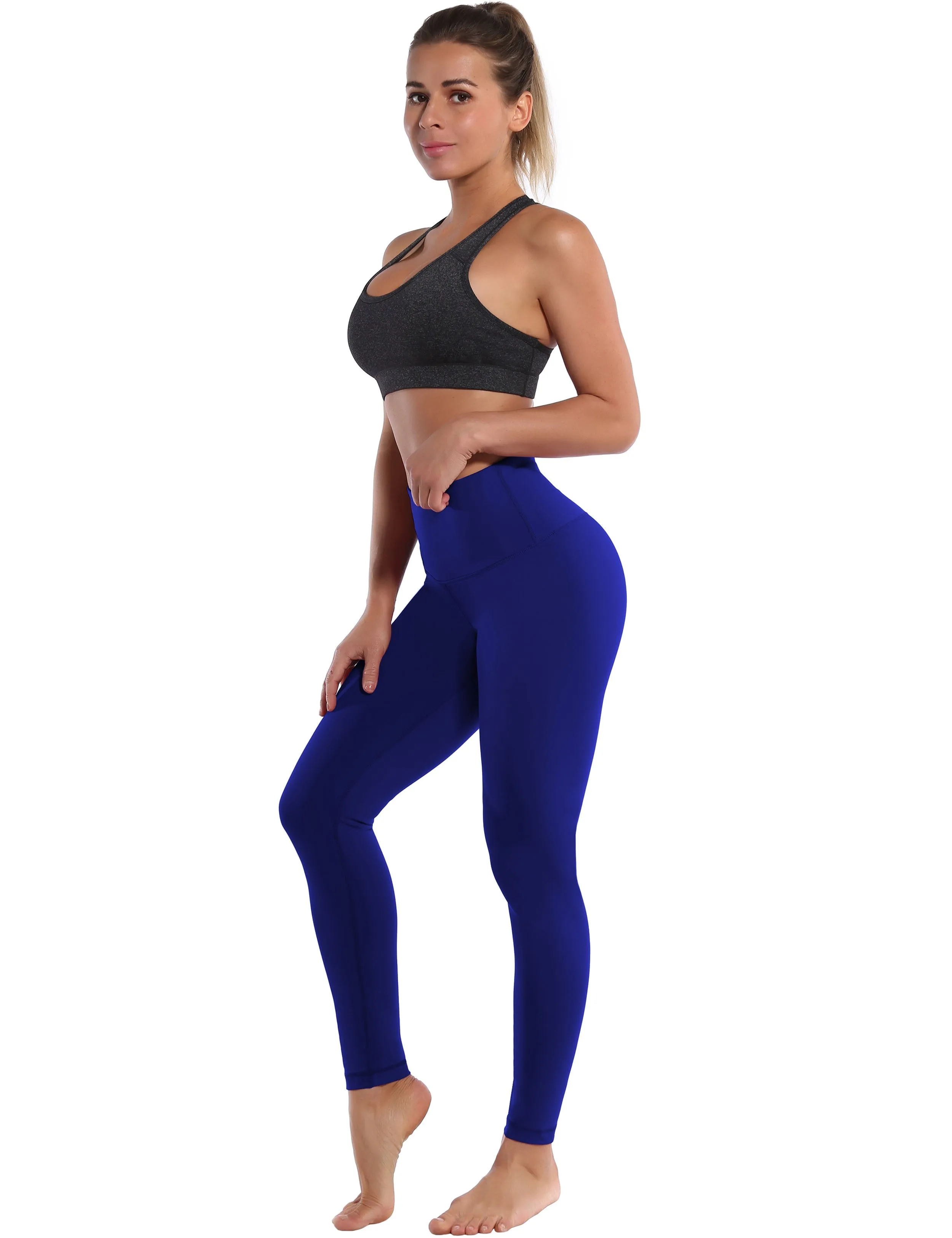 High Waist Golf Pants navy_Golf