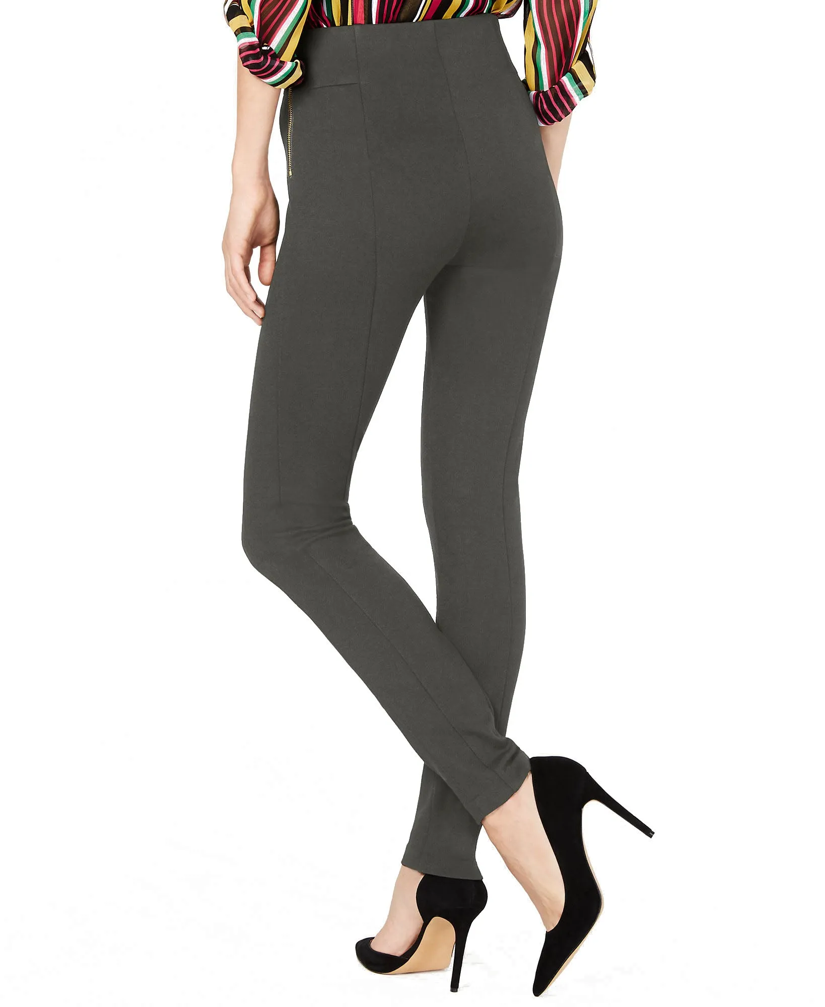 High-Waist Skinny Pants