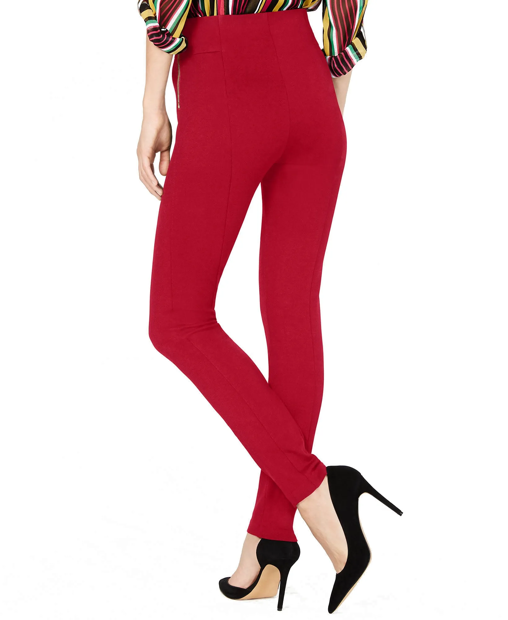 High-Waist Skinny Pants