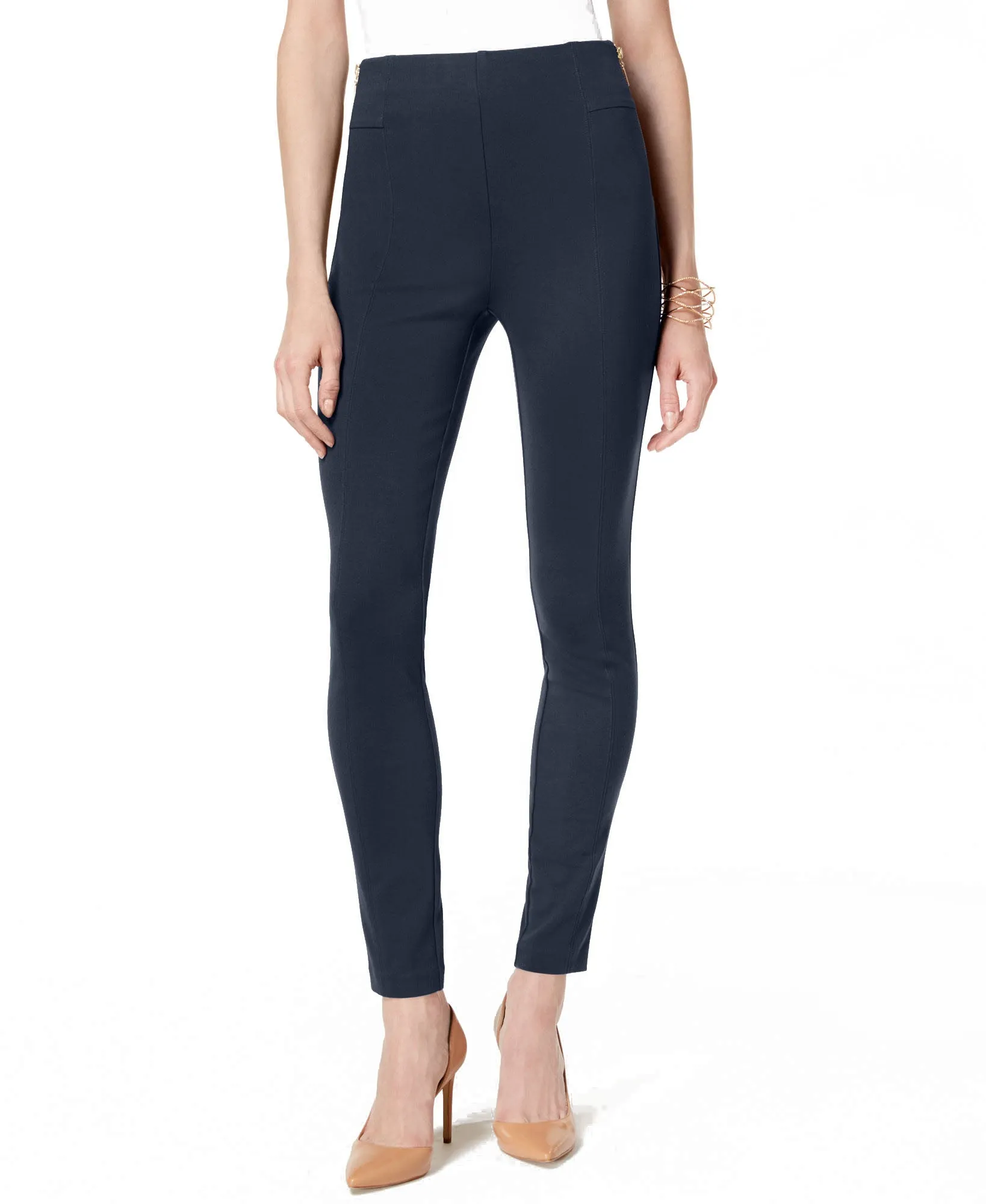 High-Waist Skinny Pants