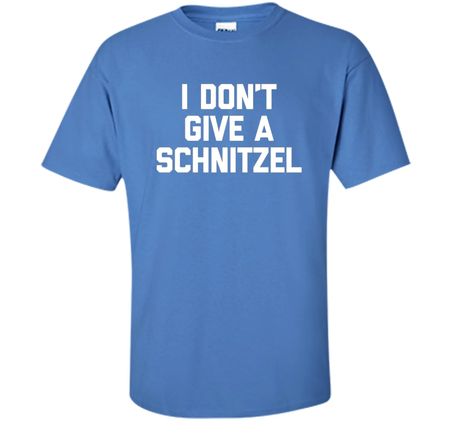 I Don't Give A Schnitzel T-Shirt funny saying german novelty