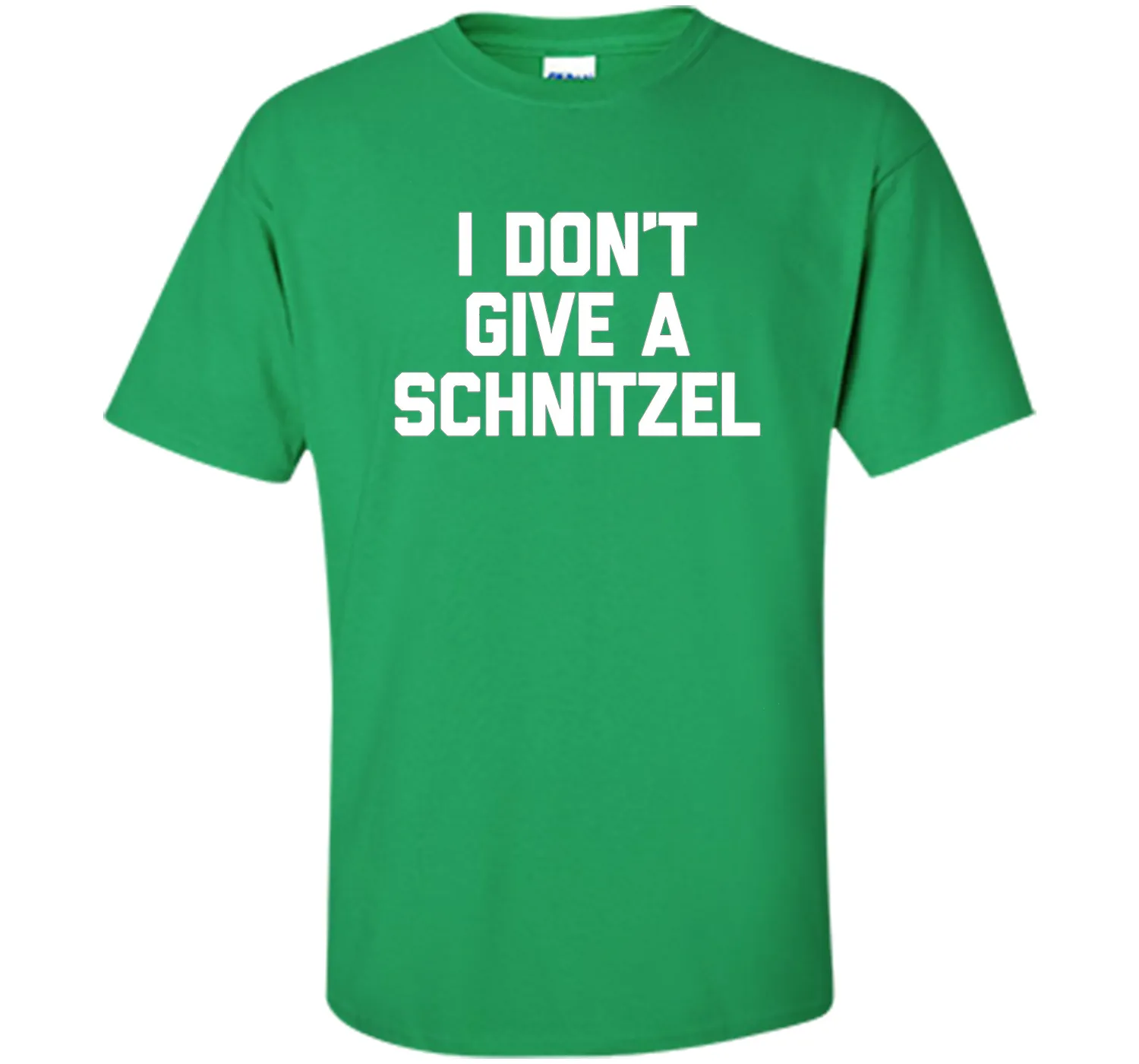 I Don't Give A Schnitzel T-Shirt funny saying german novelty