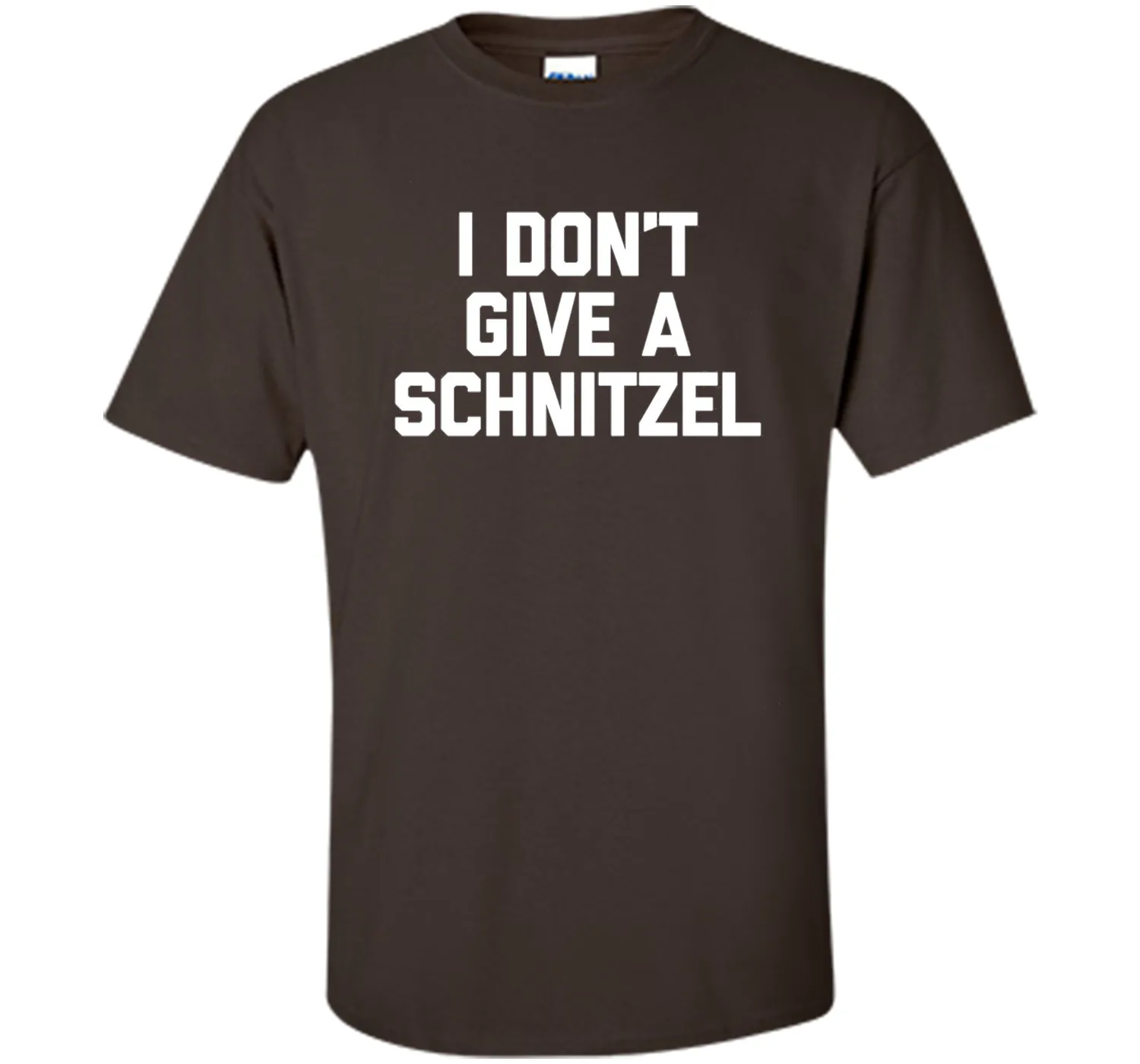 I Don't Give A Schnitzel T-Shirt funny saying german novelty