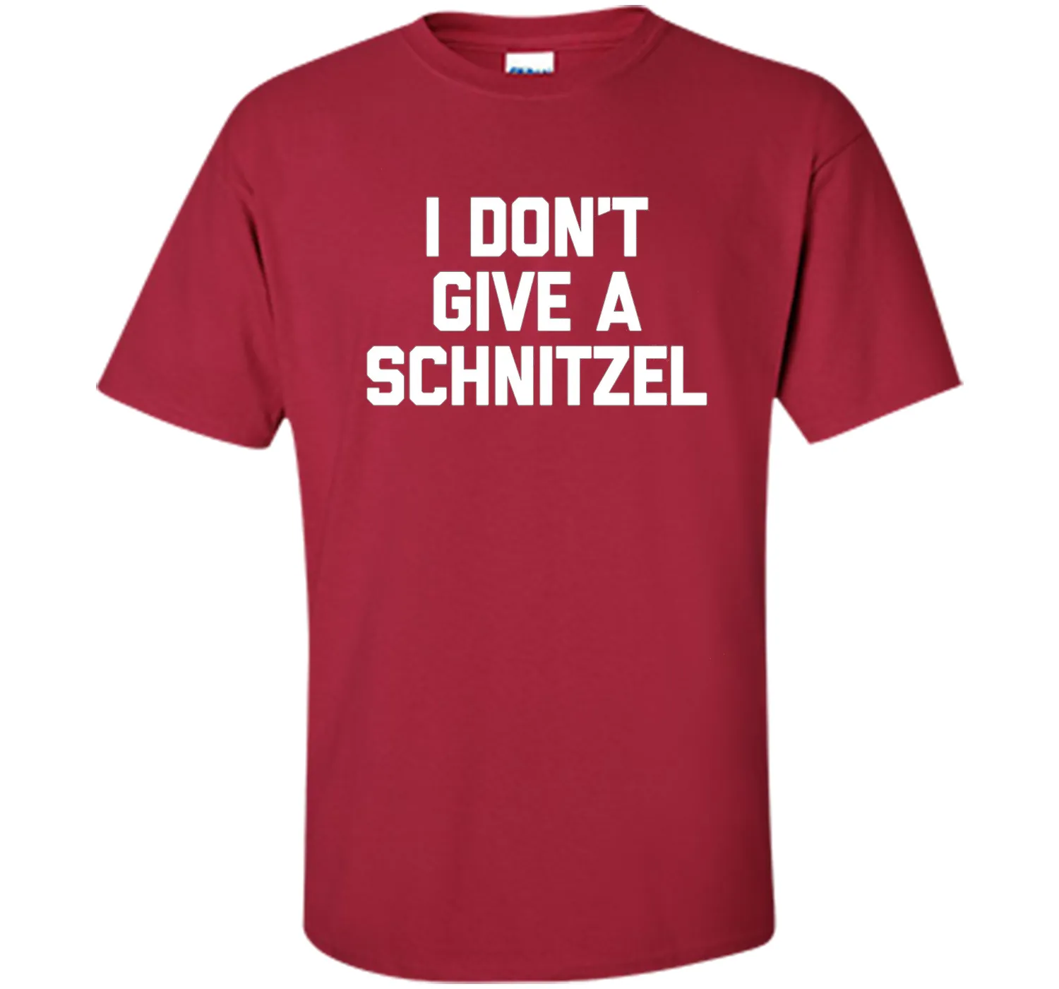 I Don't Give A Schnitzel T-Shirt funny saying german novelty