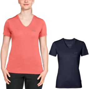 Jack Wolfskin Womens Crosstrail Short Sleeve Top