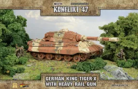 King Tiger-X  with Heavy Rail Gun