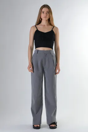 Knit Cami Crop Top