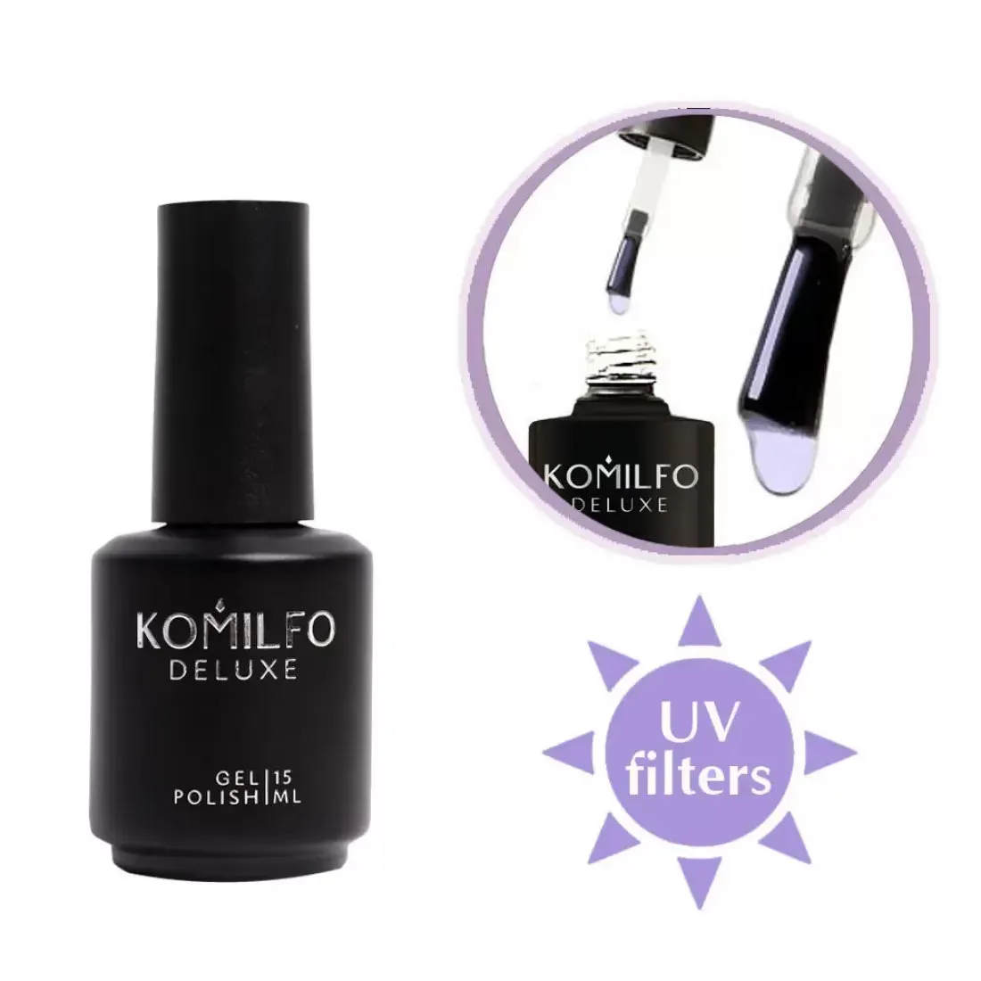 Komilfo No Wipe Top With UV Filters
