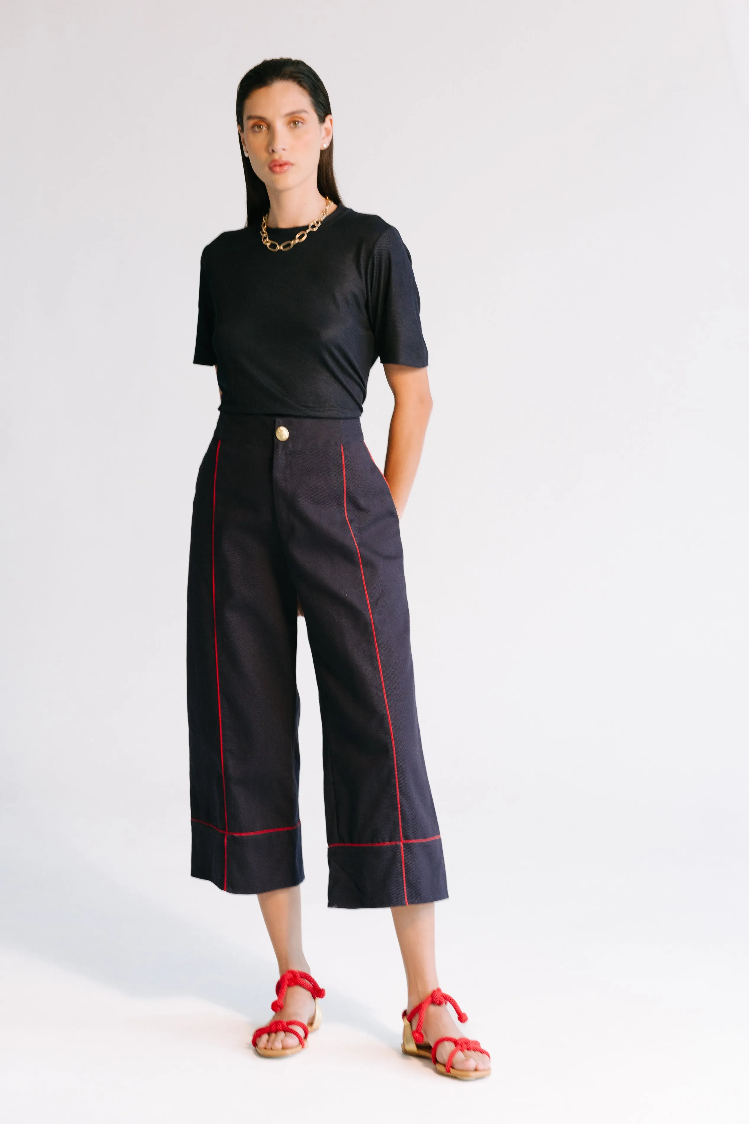 Lenna Top - Navy