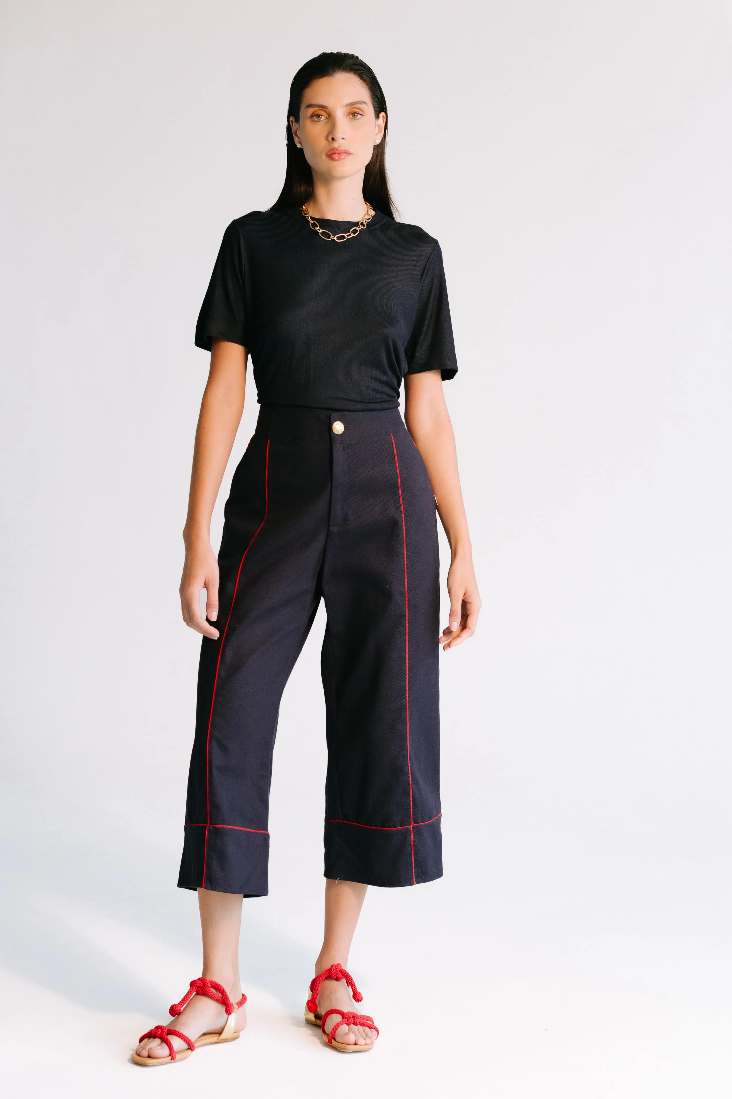 Lenna Top - Navy