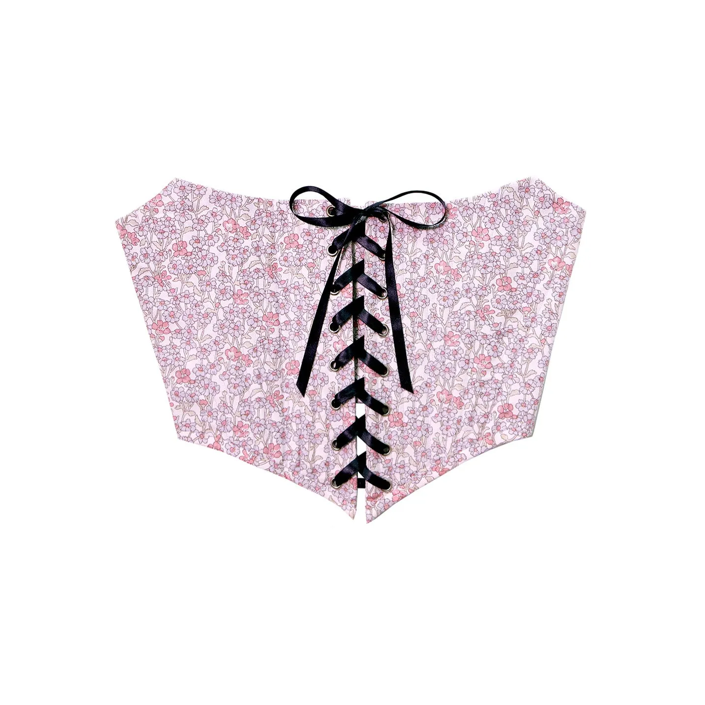 Luella Corset Floral Cotton