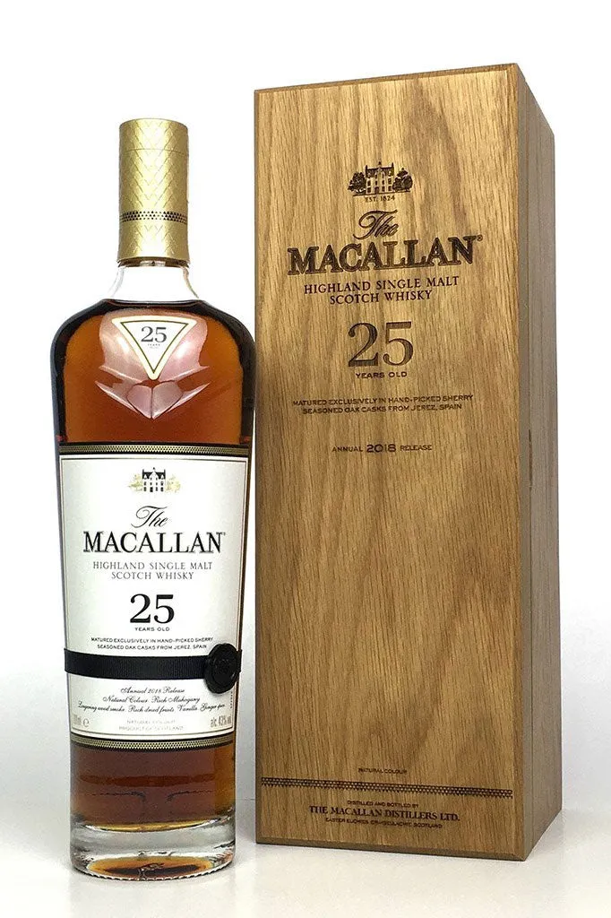 Macallan 25 Year Old Sherry Cask