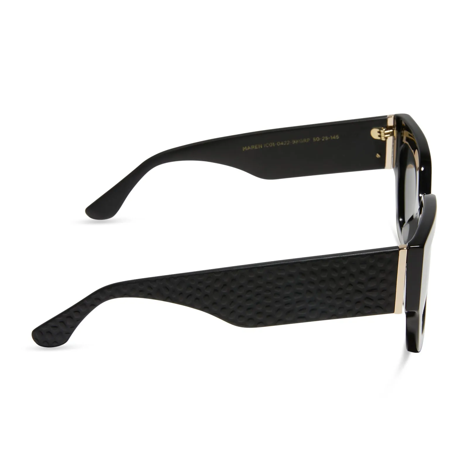 MAREN - BLACK   GREY   POLARIZED SUNGLASSES