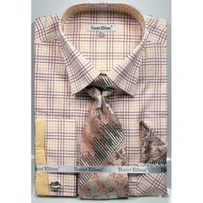 Men's Graph Check Multi Color w/Cufflinks