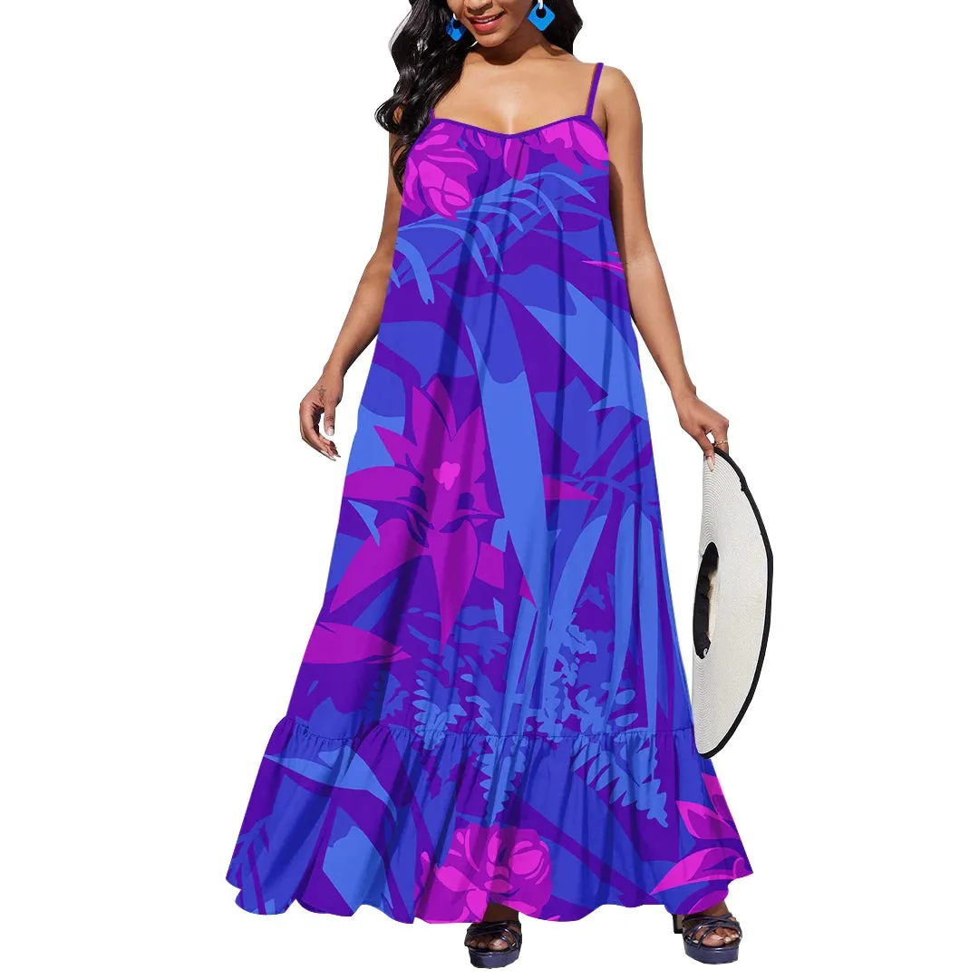 NEW Hawaiian Loose Dresses - Multiple Colors