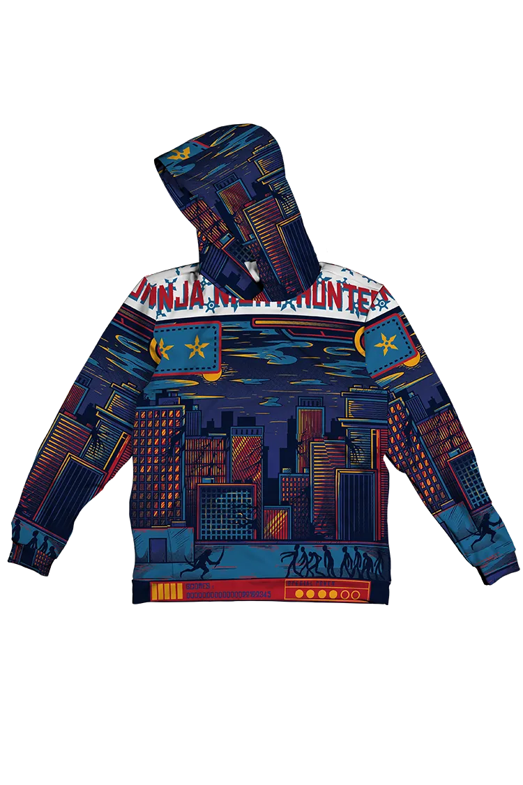 NINJA HUNTER 100% POLYESTER HOODIE