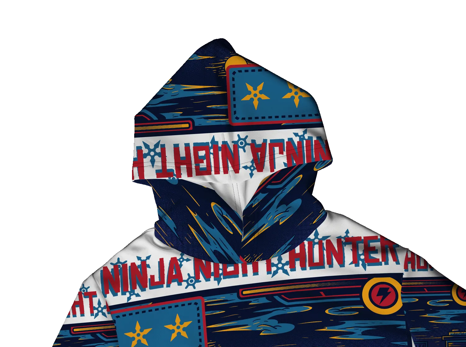 NINJA HUNTER 100% POLYESTER HOODIE