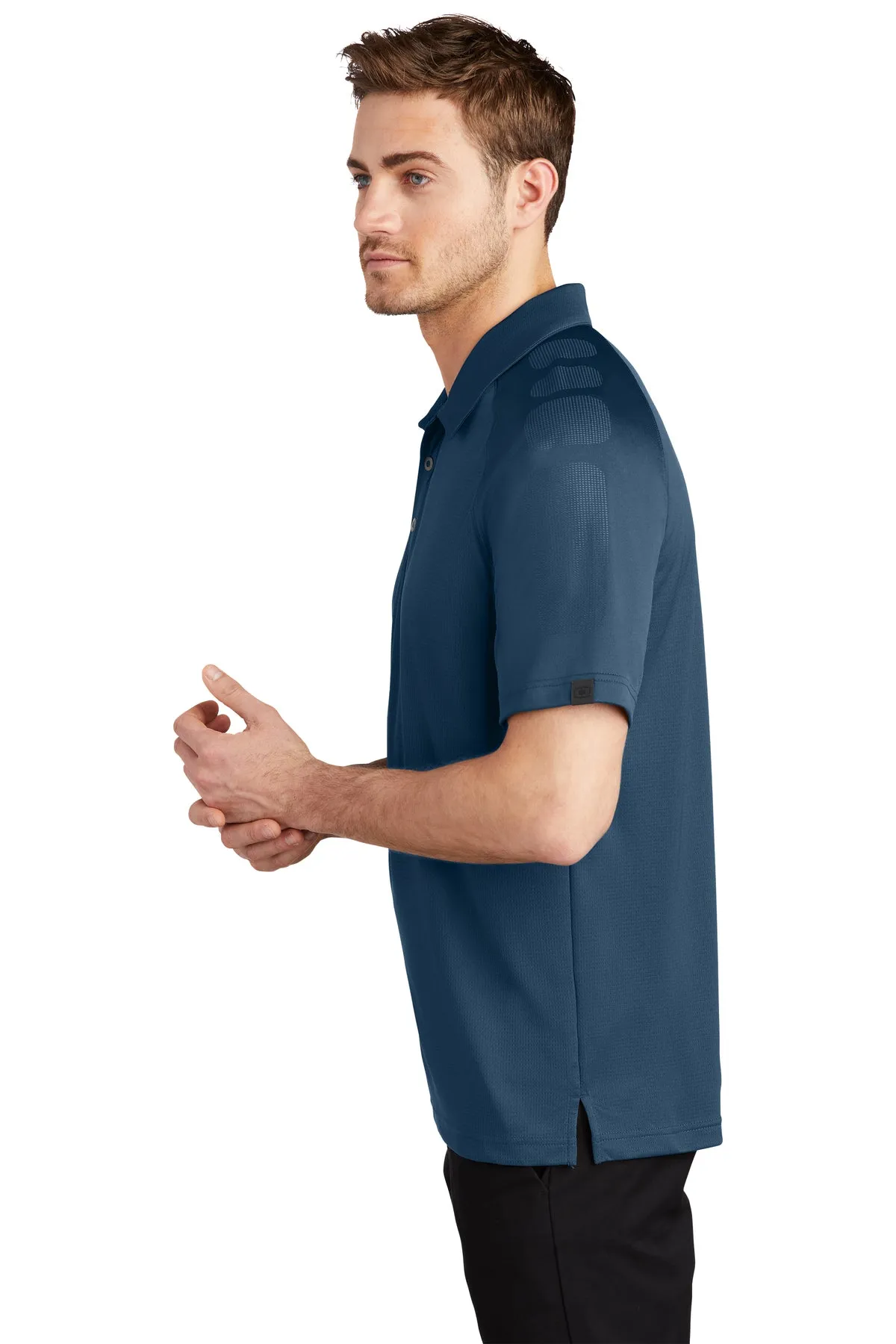 OGIO Optic Custom Polos, Blue Indigo