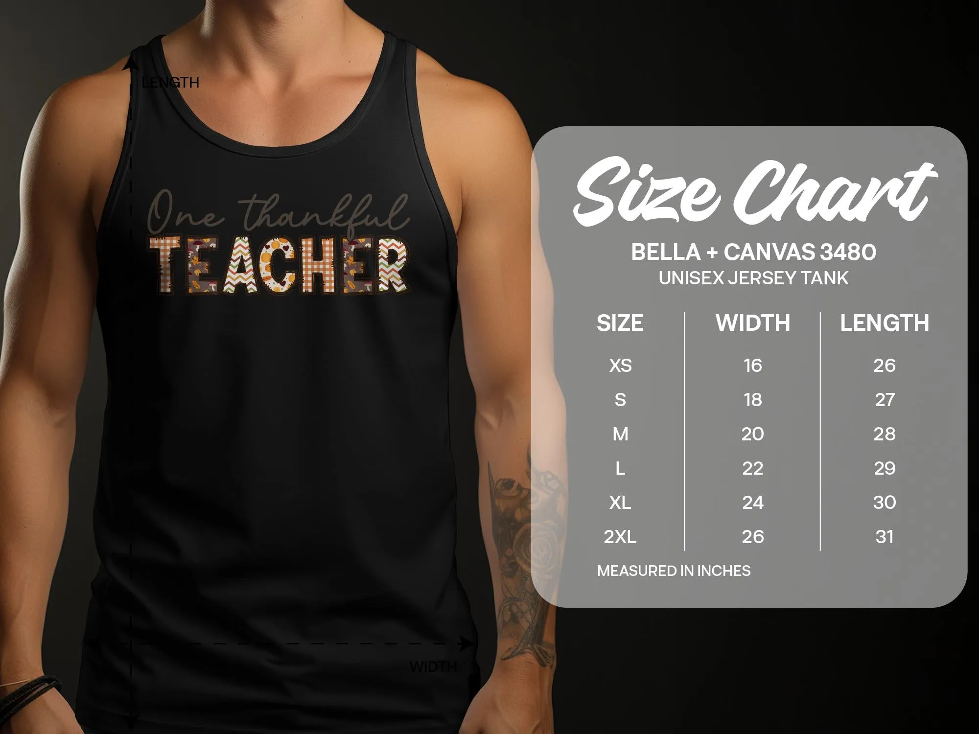 One Thankful Teacher Shirt,Tank, Sweatshirt and Matching Family Shirts. Perfect for a Fall, Autumn or Thanksgiving Gift