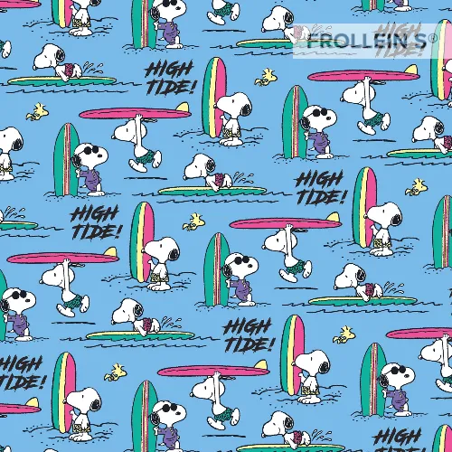 Organic Cotton Jersey - Snoopy - High Tide