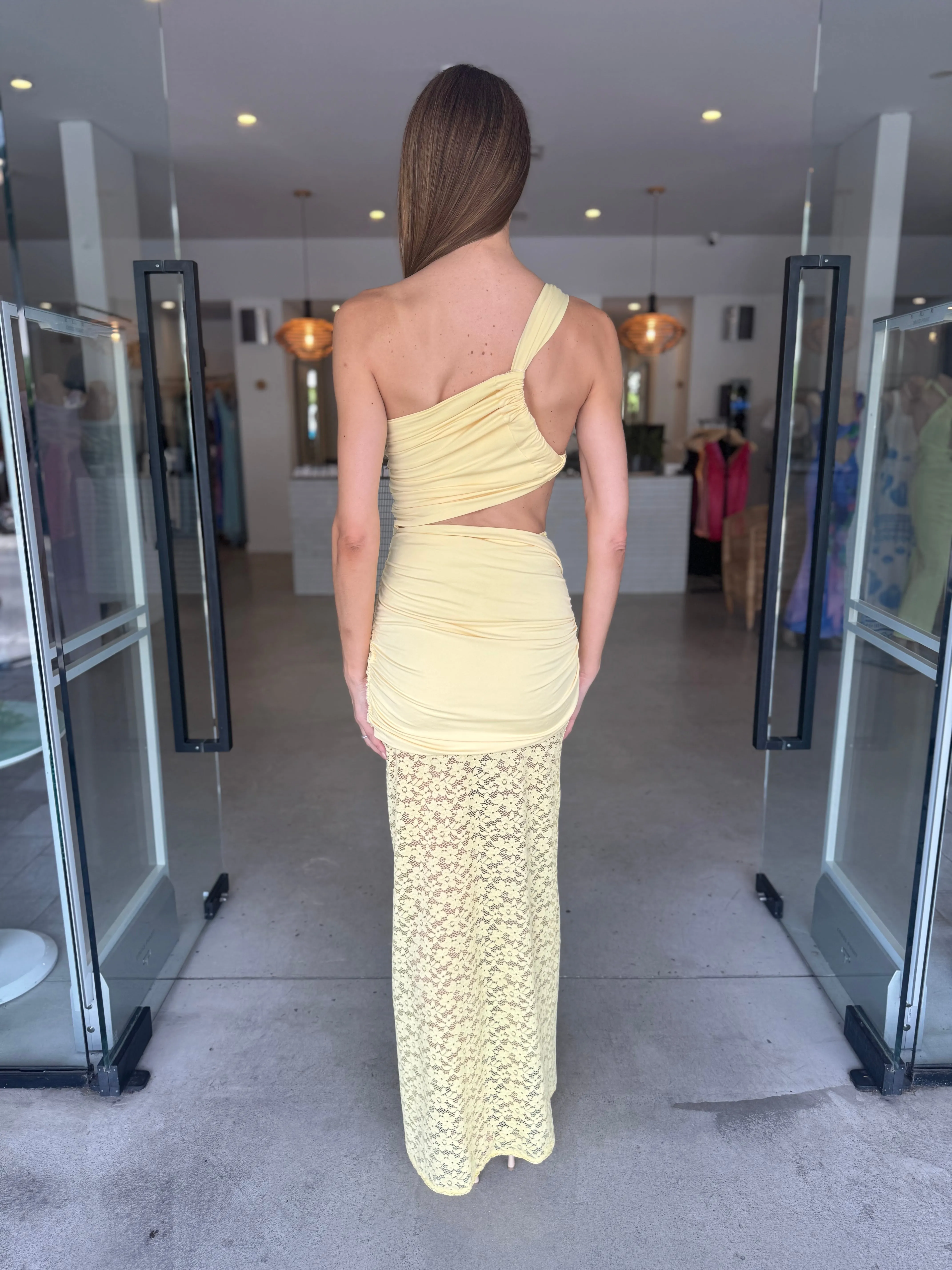 PARADISO DRESS BABY YELLOW