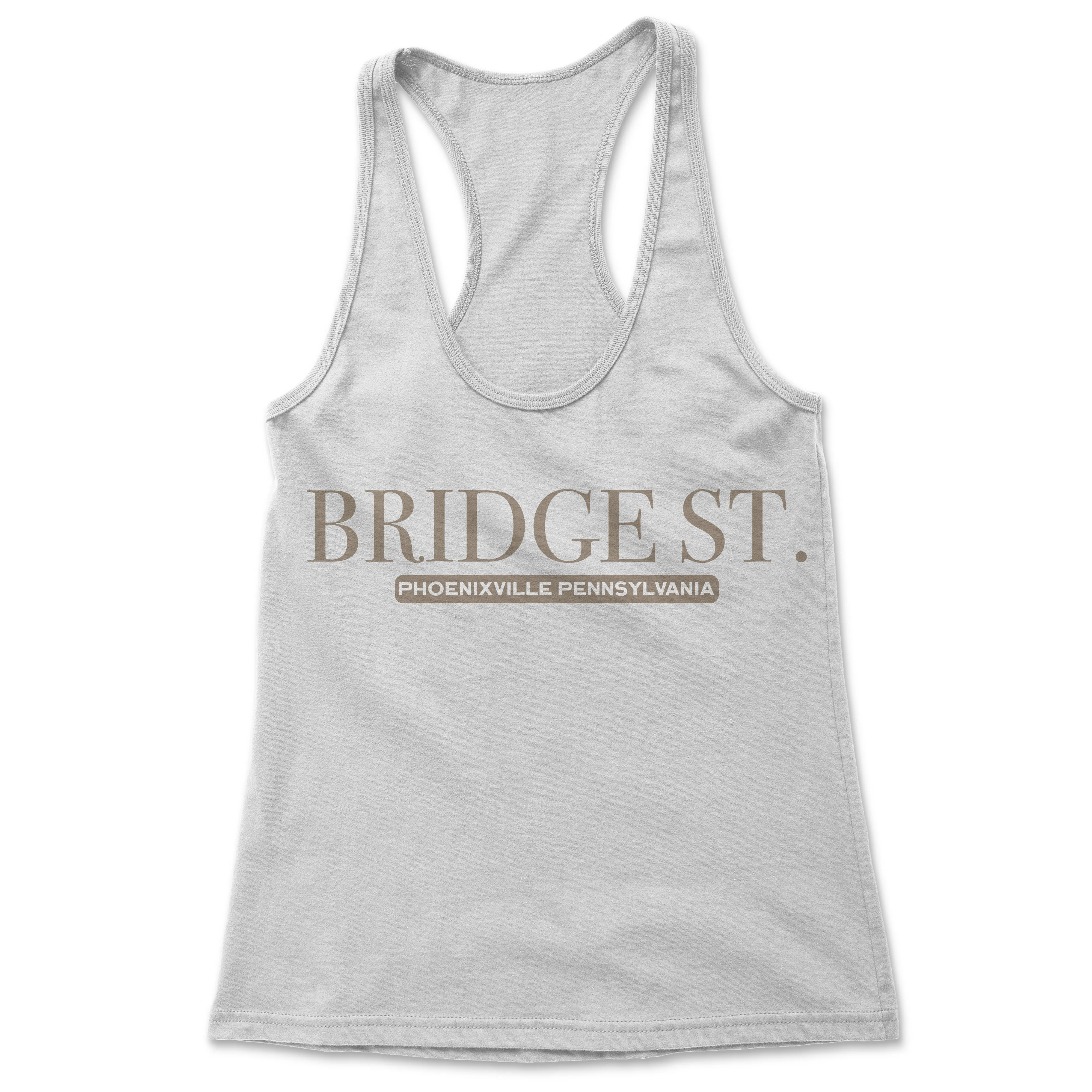 Phoenixville Bridge Street  Women's RacerbackStreet Tank Top
