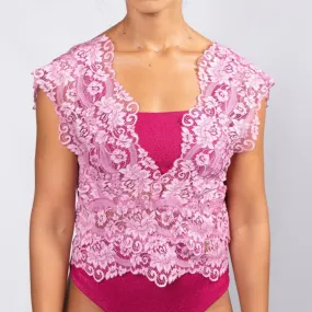 Primula Lace Top - Lilac