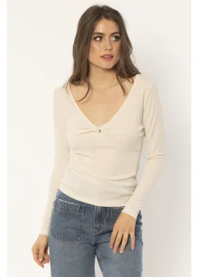 QUINN LONG SLEEVE KNIT TOP