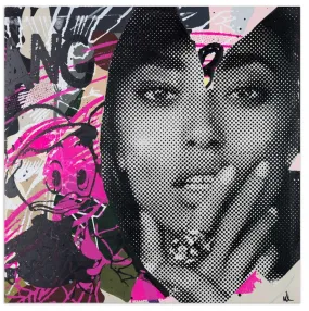 Radiate HPM Mixed Media Wood Print by Marly Mcfly