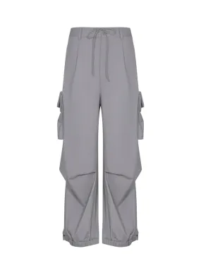 Refined Woven Cargo Pants (CH Solid Grey)