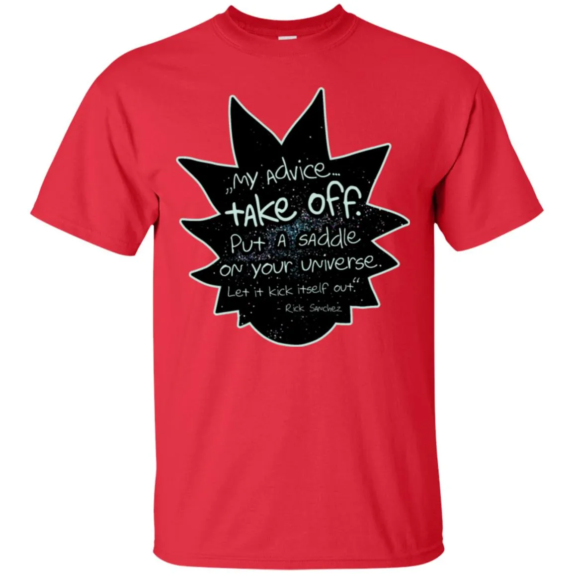 Rick And Morty My Advice  Take Off Men T-Shirt