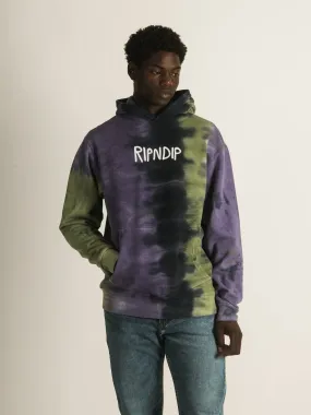 RIP N DIP RND RUBBER LOGO HOODIE  - CLEARANCE
