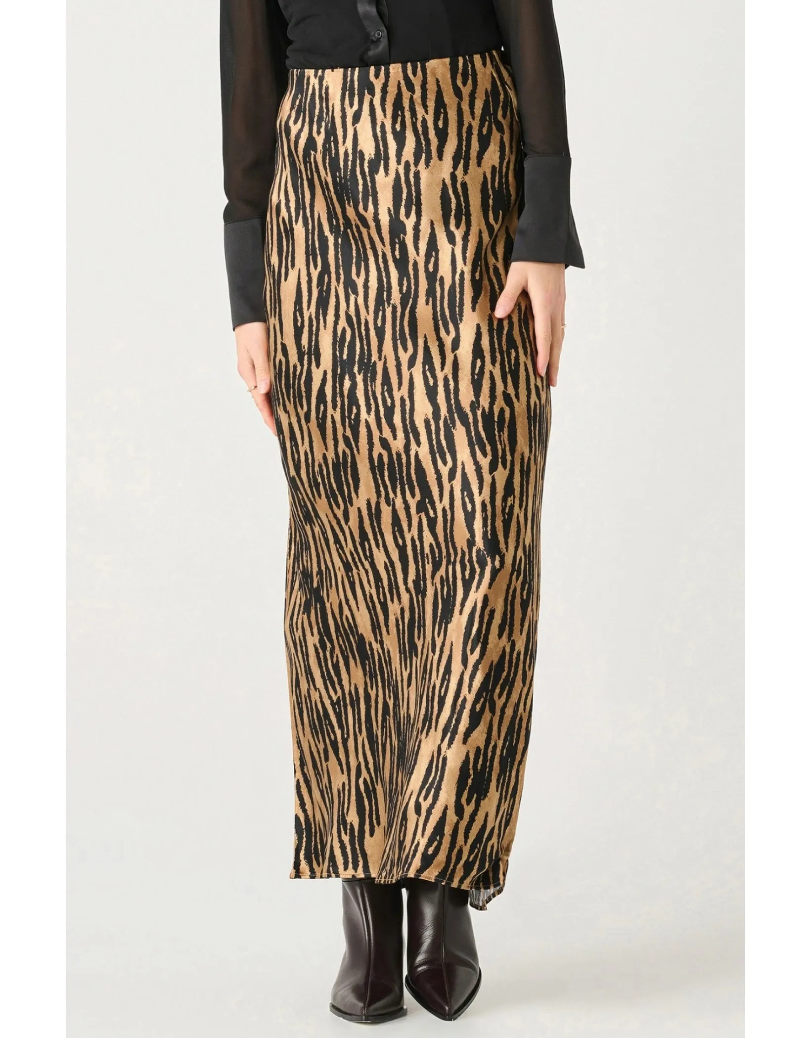 Satin Maxi Skirt