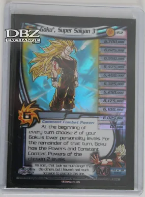 Sealed 152 Goku Super Saiyan 3 Lv5