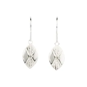 Silver Lumens Eye Dangle Earrings