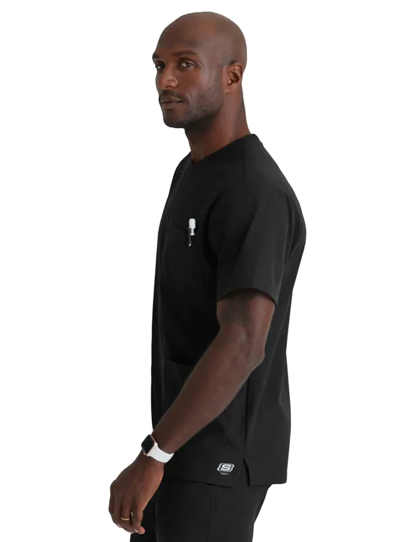 Skechers™ Vitality by Barco Crew 4-Pocket V-Neck Scrub Top