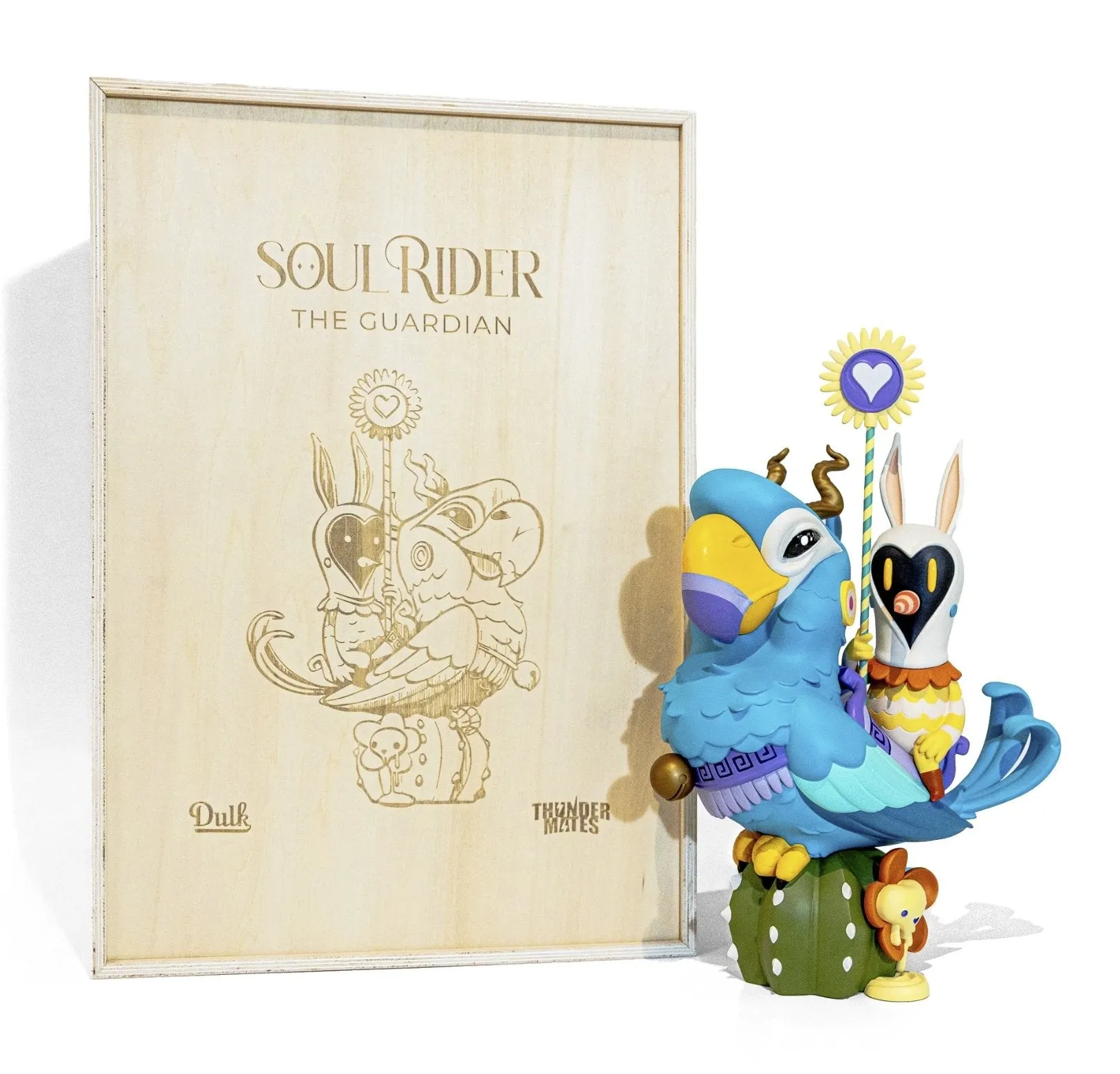 Soul Rider The Guardian Sculpture by Dulk- Antonio Segura Donat