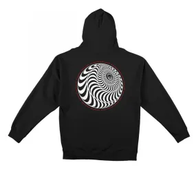 Spitfire Skewed Classic Hoody - Black
