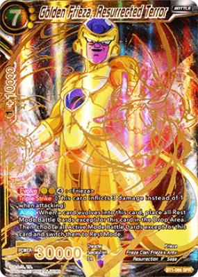 SPR - Alternate BT1-086 Golden Frieza Resurrected Terror