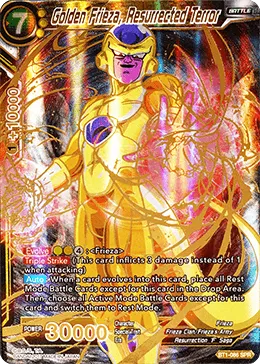SPR - Alternate BT1-086 Golden Frieza Resurrected Terror