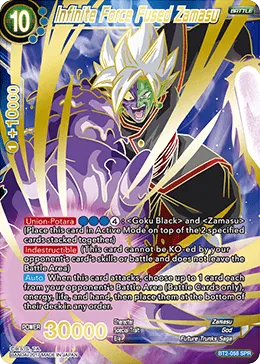 SPR - Alternate BT2-058 Infinite Force Fused Zamasu