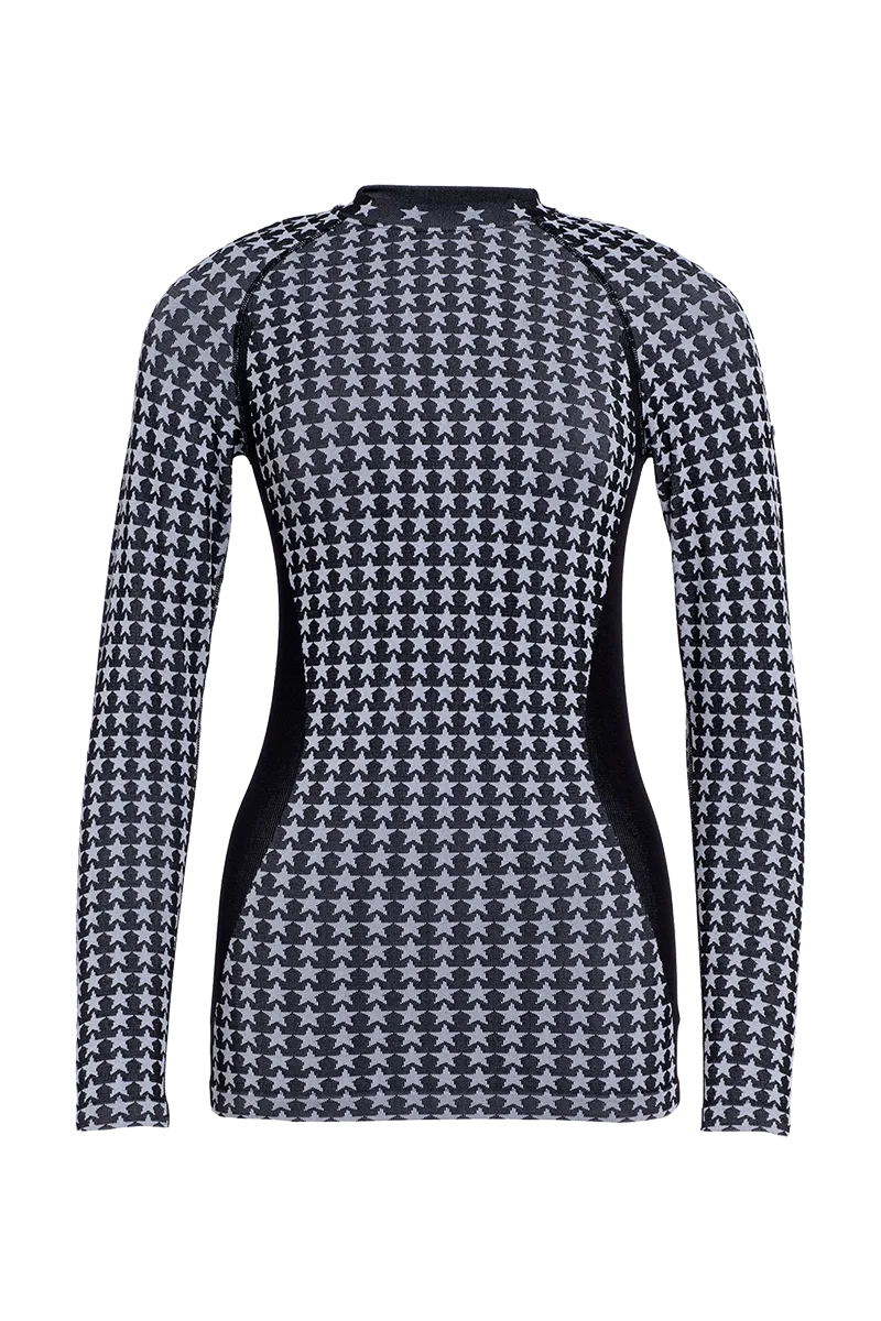 Starlet Seamless Knit Ski Base Layer Top - Plus Sizes