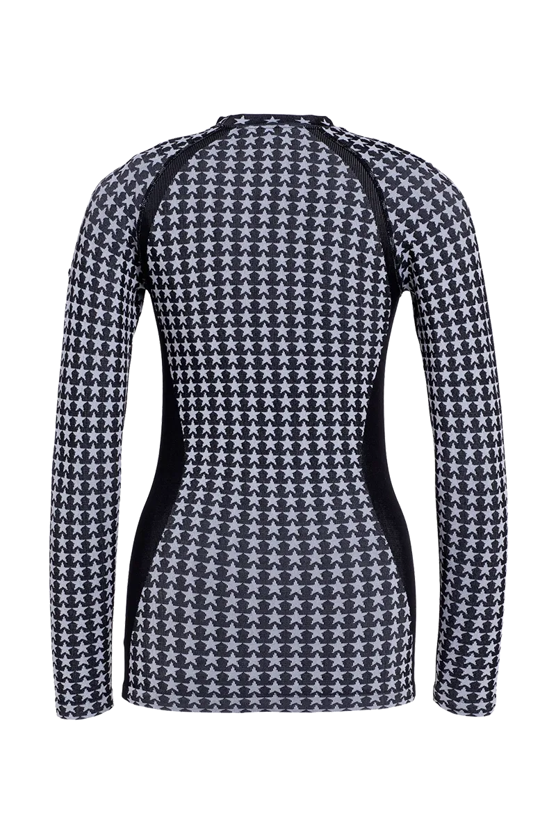 Starlet Seamless Knit Ski Base Layer Top - Plus Sizes
