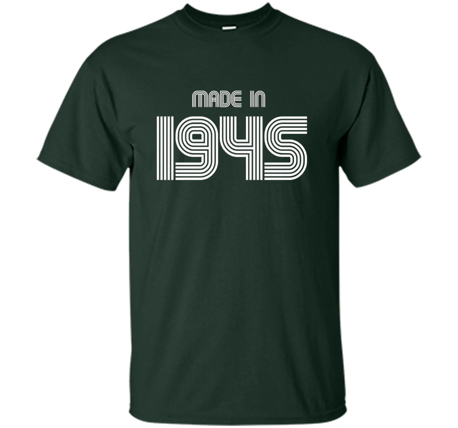 Stripe Made Born 1945 71st Birthday 71 Years Old T-Shirt