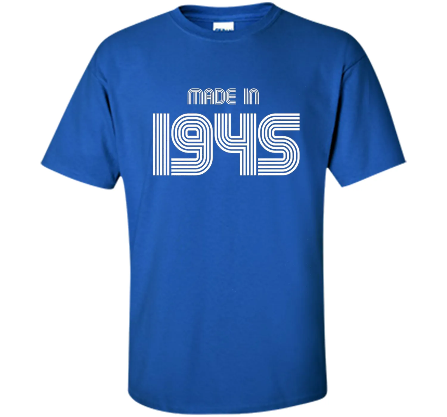 Stripe Made Born 1945 71st Birthday 71 Years Old T-Shirt