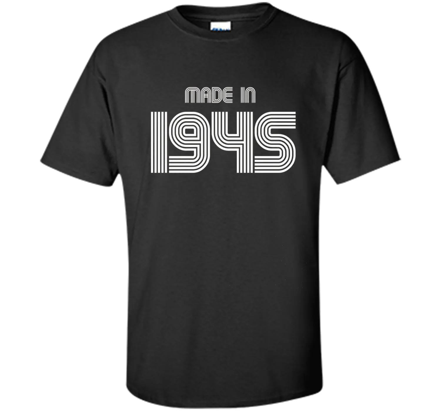 Stripe Made Born 1945 71st Birthday 71 Years Old T-Shirt