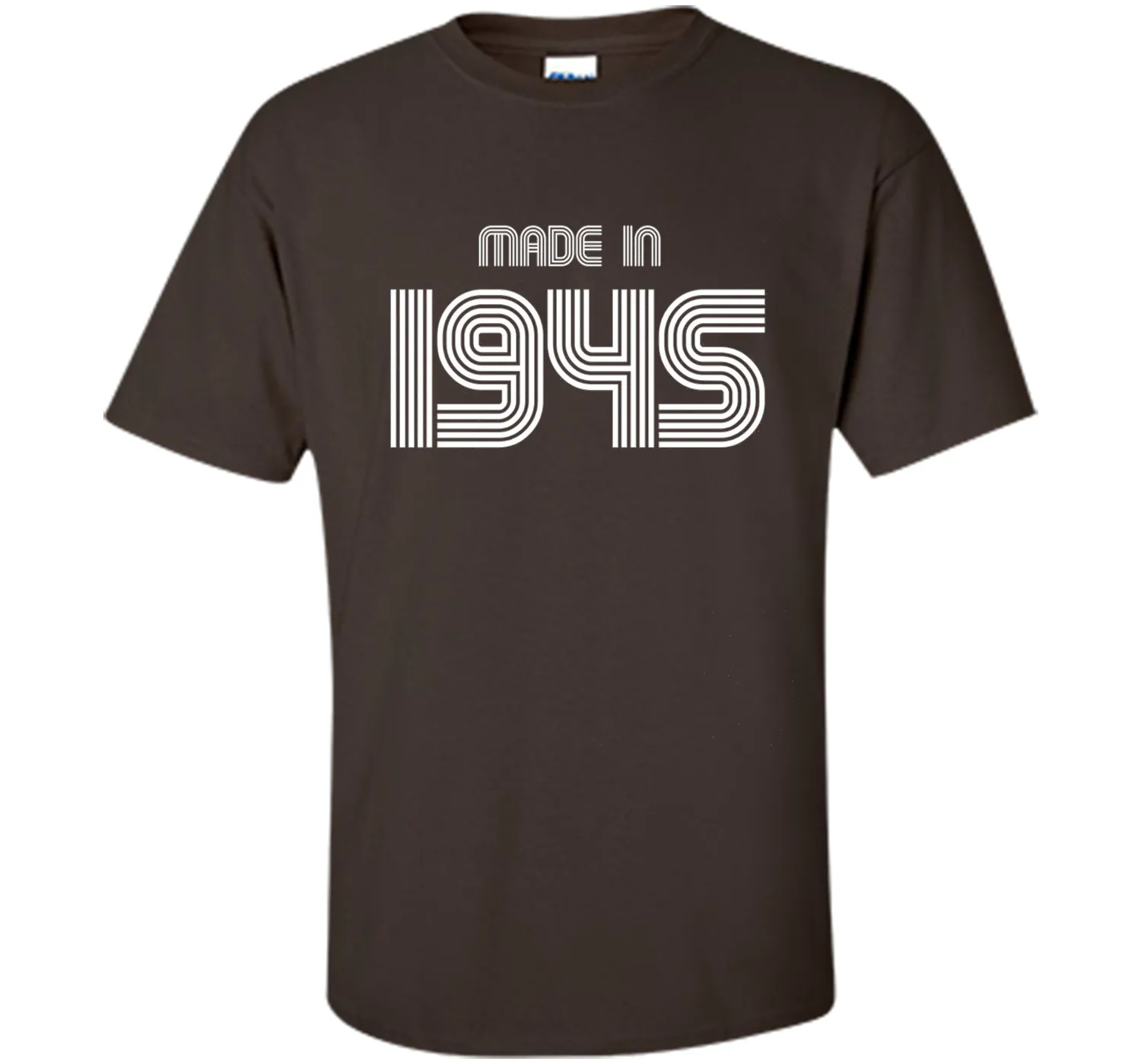 Stripe Made Born 1945 71st Birthday 71 Years Old T-Shirt