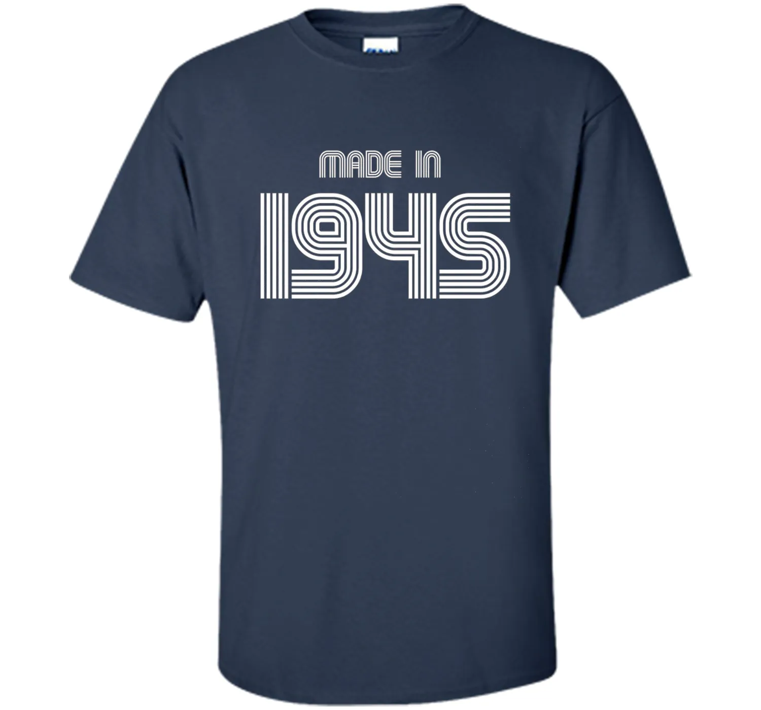 Stripe Made Born 1945 71st Birthday 71 Years Old T-Shirt
